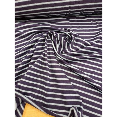 画像3: 生地：インディゴボーダー天竺