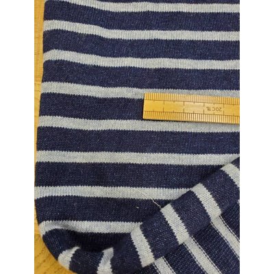 画像4: 生地：インディゴボーダー天竺