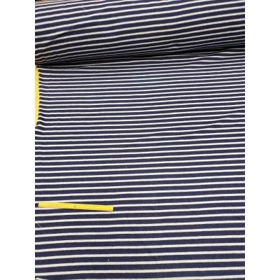 画像5: 生地：インディゴボーダー天竺