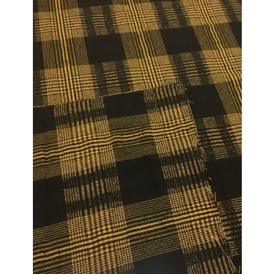 画像4: 生地:インド綿チェック(黄)