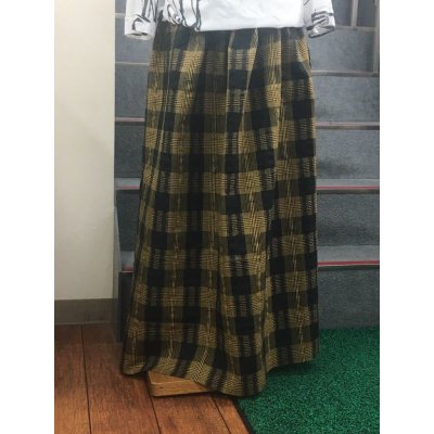 画像6: 生地:インド綿チェック(黄)