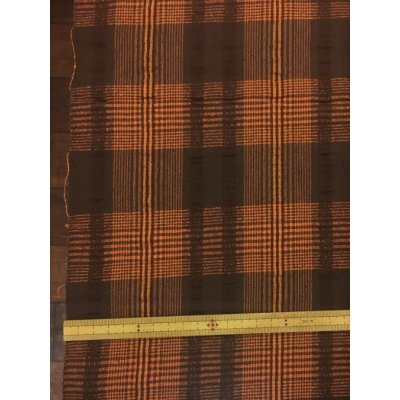 画像3: 生地：インド綿チェック（オレンジ）