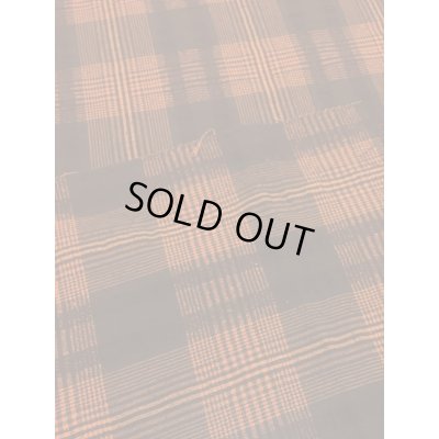 画像4: 生地：インド綿チェック（オレンジ）