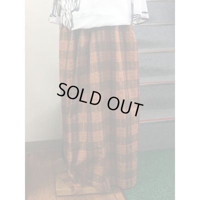 画像6: 生地：インド綿チェック（オレンジ）