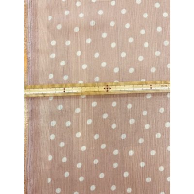 画像3: 生地：水玉柄楊柳プリント（くすみピンク／オフ）