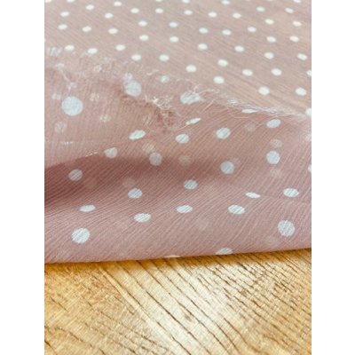 画像5: 生地：水玉柄楊柳プリント（くすみピンク／オフ）