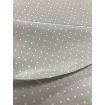 画像5: 生地：ドット柄ポリエステル（グレー／白）