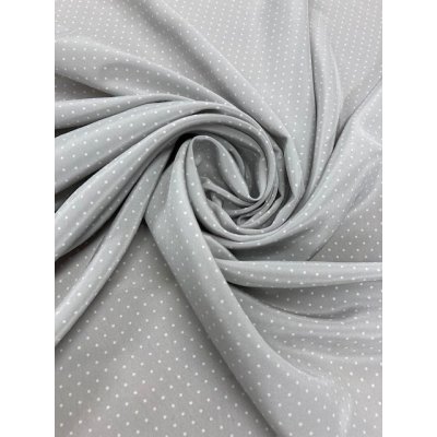 画像6: 生地：ドット柄ポリエステル（グレー／白）