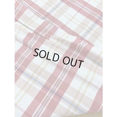 画像3: 生地：チェック柄コットン（赤）