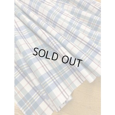 画像5: 生地：チェック柄コットン（青）
