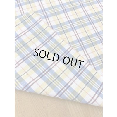 画像3: 生地：チェック柄コットン（黄）