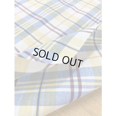 画像4: 生地：チェック柄コットン（黄）