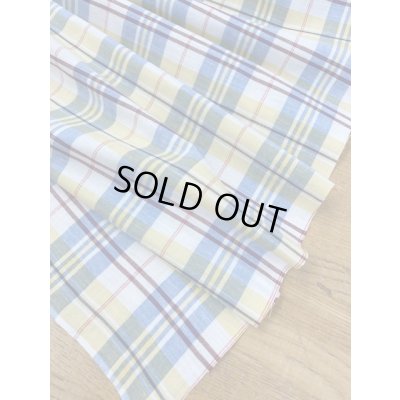 画像5: 生地：チェック柄コットン（黄）