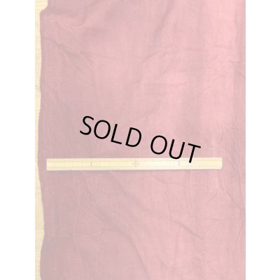 画像1: 生地：ムラ染シワ加工ウール（赤）