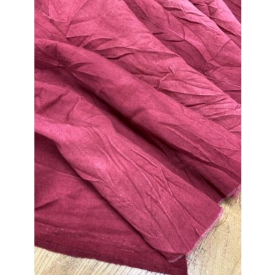 画像5: 生地：ムラ染シワ加工ウール（赤）