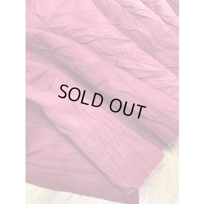 画像5: 生地：ムラ染シワ加工ウール（赤）