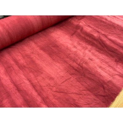 画像6: 生地：ムラ染シワ加工ウール（赤）