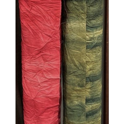 画像7: 生地：ムラ染シワ加工ウール（赤）