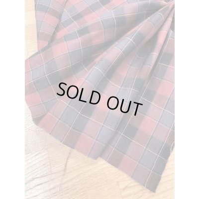 画像5: 生地：チェック柄コットン（赤系）