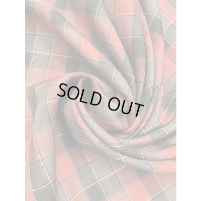 画像6: 生地：チェック柄コットン（赤系）