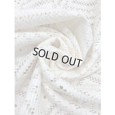 画像6: 生地：アンティーク調コットンレース（白）