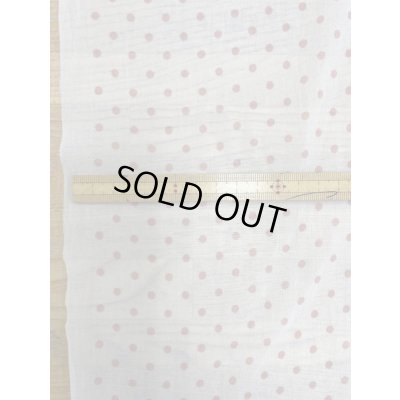 画像3: 生地：水玉柄シフォンジョーゼット（白／ピンク）