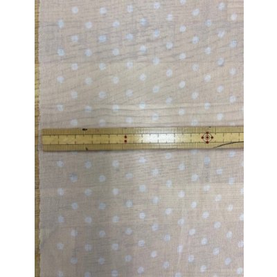 画像3: 生地：水玉柄シフォンジョーゼット（ピンク／白）