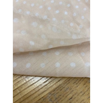 画像5: 生地：水玉柄シフォンジョーゼット（ピンク／白）