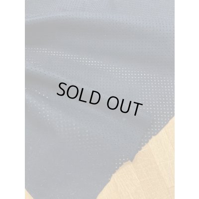 画像6: 生地：合皮レザーパンチング穴あき加工（黒）