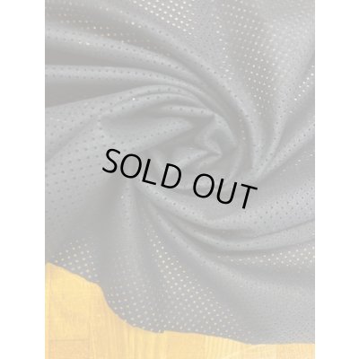 画像7: 生地：合皮レザーパンチング穴あき加工（黒）