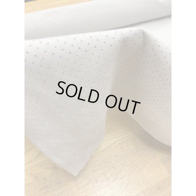 画像6: 生地：合皮レザーパンチング穴あき加工（ライトグレー）