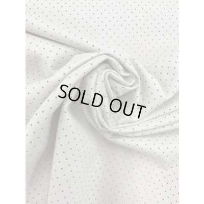 画像7: 生地：合皮レザーパンチング穴あき加工（ライトグレー）