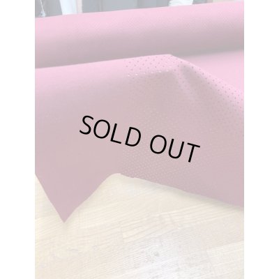 画像5: 生地：合皮レザーパンチング穴あき加工（エンジ）