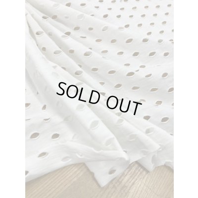 画像5: 生地：綿100％穴あきニット（白）