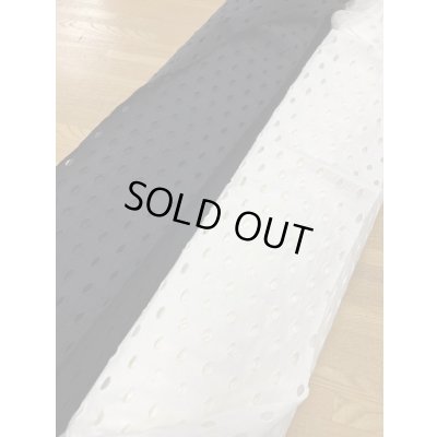 画像7: 生地：綿100％穴あきニット（黒）