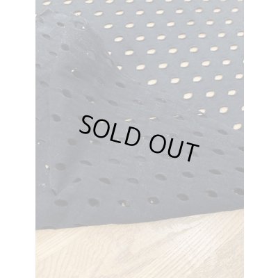 画像3: 生地：綿100％穴あきニット（黒）