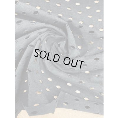 画像6: 生地：綿100％穴あきニット（黒）