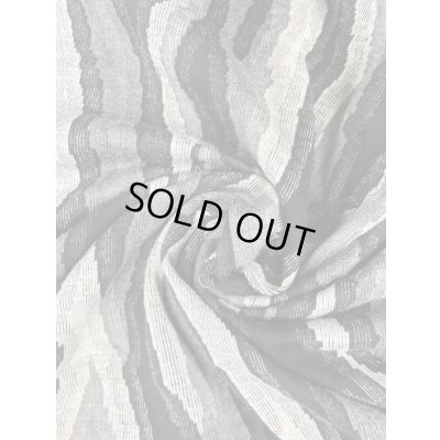 画像6: 生地：木目調ジャガード綿ニット（黒／グレー）