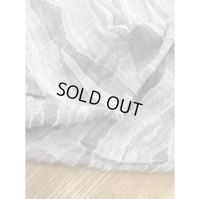 画像4: 生地：木目調ジャガード綿ニット（ライトグレー／グレー）