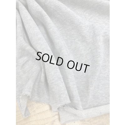 画像5: 生地：先染めラメ入りミニ裏毛ニット（グレー／金ラメ）