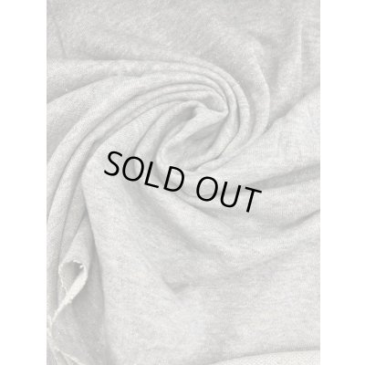 画像6: 生地：先染めラメ入りミニ裏毛ニット（グレー／金ラメ）