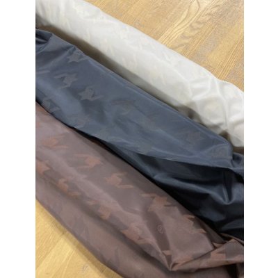 画像7: 生地：【特価】千鳥格子柄ポリエステル（茶）