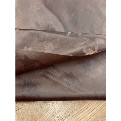 画像4: 生地：【特価】千鳥格子柄ポリエステル（茶）