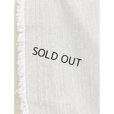 画像7: 生地：幅広　霜降り綿デニム（グレージュ）