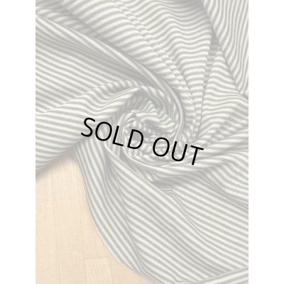 画像7: 生地：ボーダー柄2WAY綿ストレッチニット（ベージュ／カーキ）