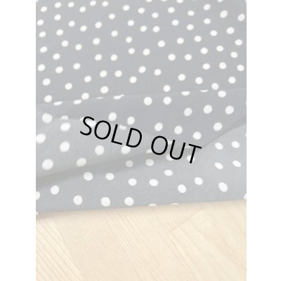 画像4: 生地：水玉柄ポリエステル100％（黒／ベージュ）