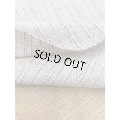 画像5: 生地：綿麻ストライプワッシャー加工（ベージュ）