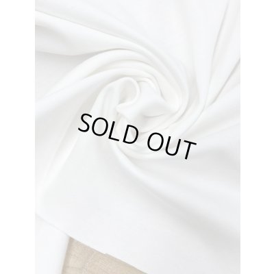 画像6: 生地：無地綿100％スムースニット（白）