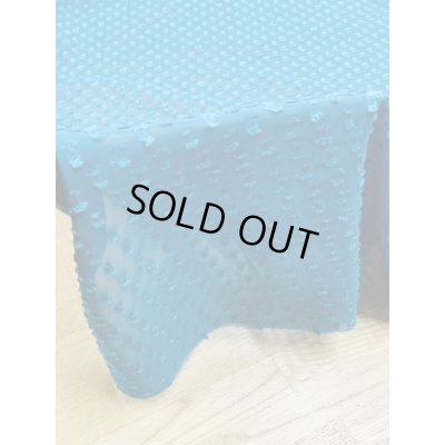 画像6: 生地：ドット柄カットシフォンポリエステル（ターコイズグリーン）