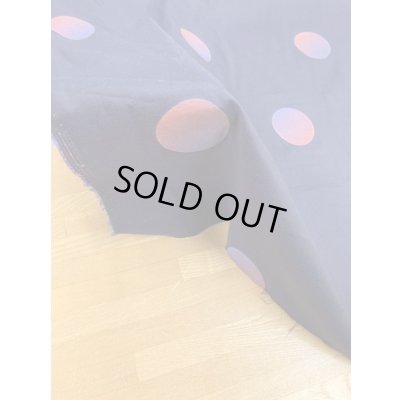 画像5: 生地：大きい水玉柄綿100％（紺）